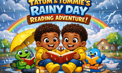 👉 “Tatum & Tommie’s Rainy Day Reading Comprehension Adventure 🐝 (A Honey Bumble Bee Story with Biblical Values)”