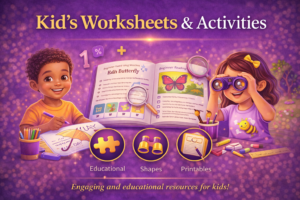 Kids Worksheets & Activities