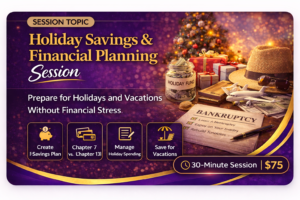 Holiday & Vacation Savings Strategy  Private Session