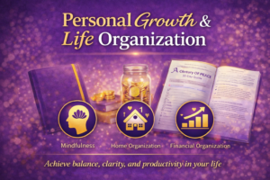 Personal Growth & Life Organization Workbooks